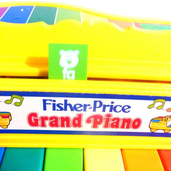 Vintage Fisher Price PIANO Keys ALL WORK Fisher Price Music Pianist Music School - Picture 5 of 11